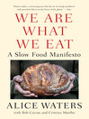 Cover image for We Are What We Eat